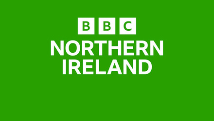 BBC Northern Ireland logo on a green background.