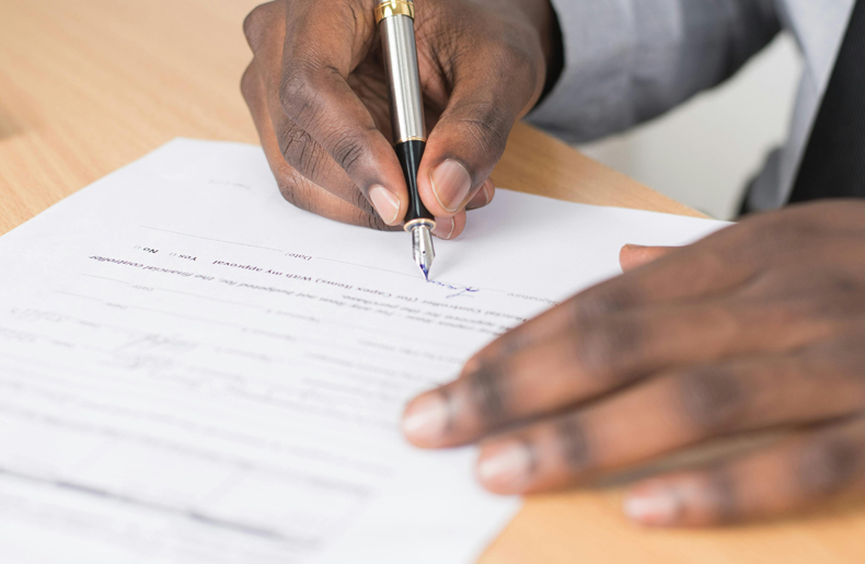 New Contract Wording for