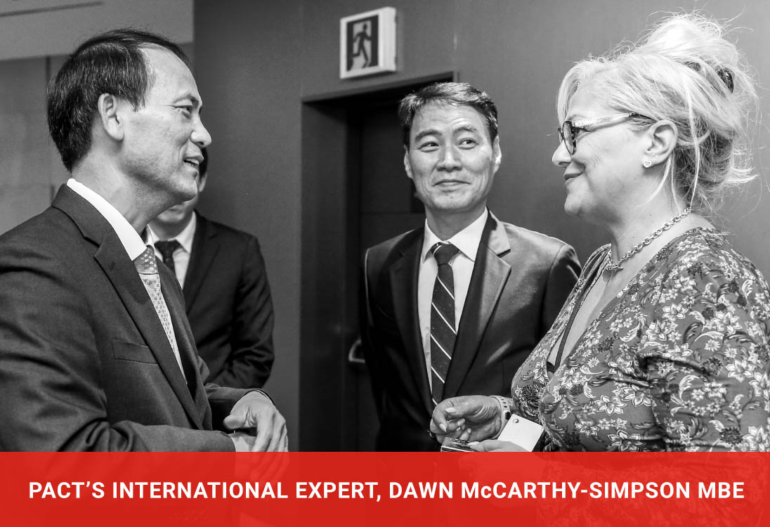 Pact's International Expert, Dawn McCarthy-Simpson MBE
