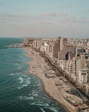 Photo of Tel Aviv shoreline