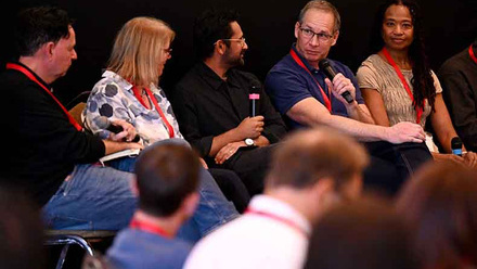 Content Without Borders 2026 co-production panel.