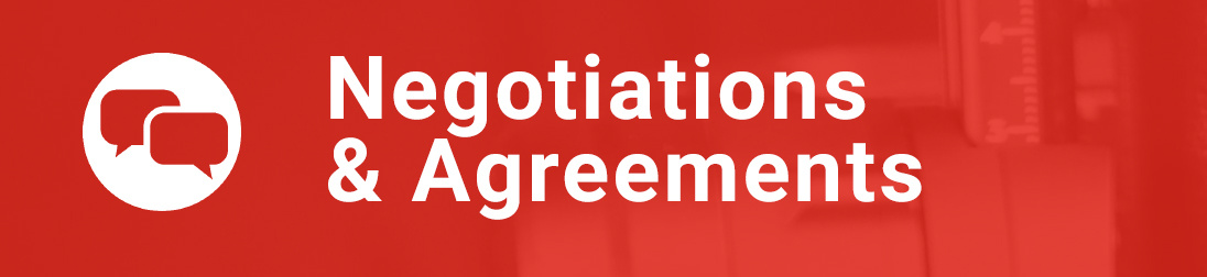 Link box: Negotiations & Agreements