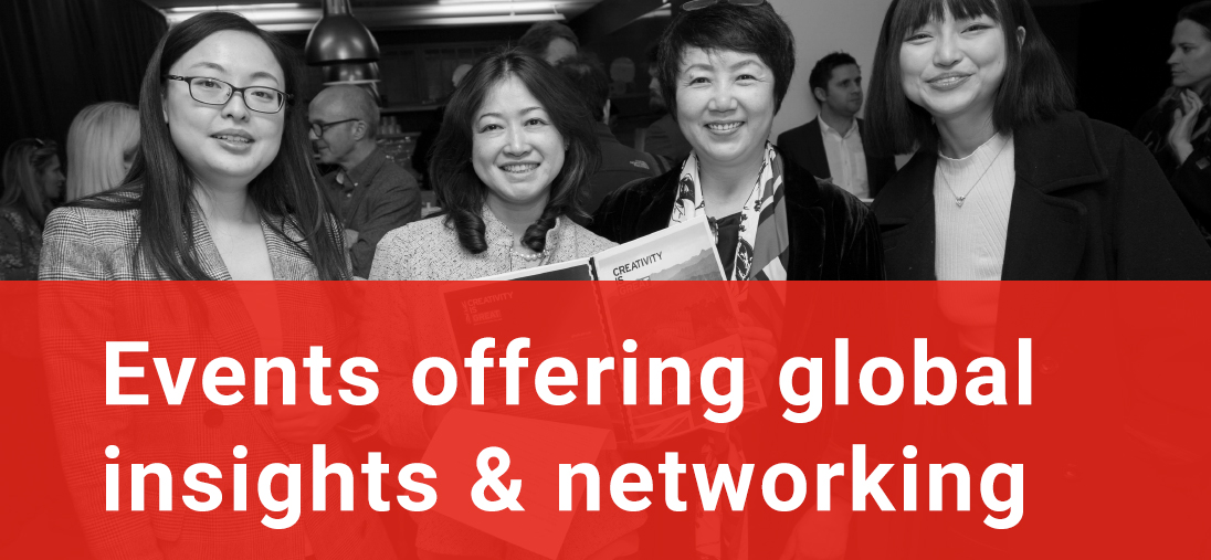 Events offering global insights