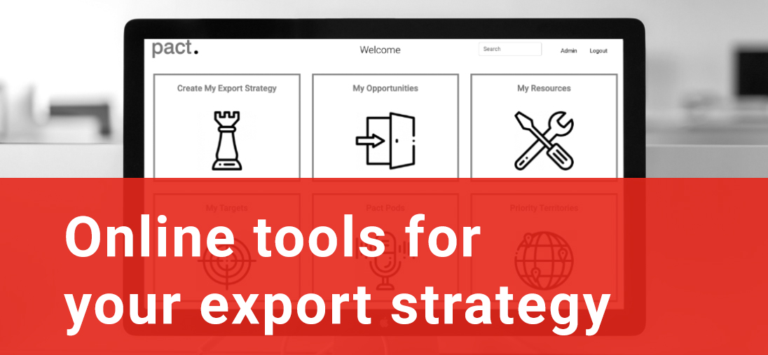 Online export strategy tools