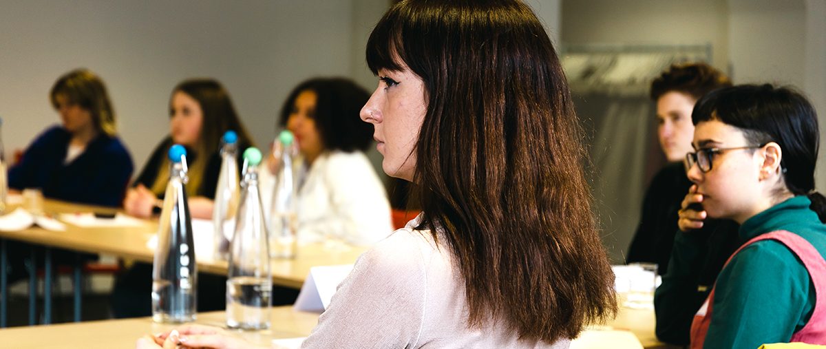 Photo of participants at a training session