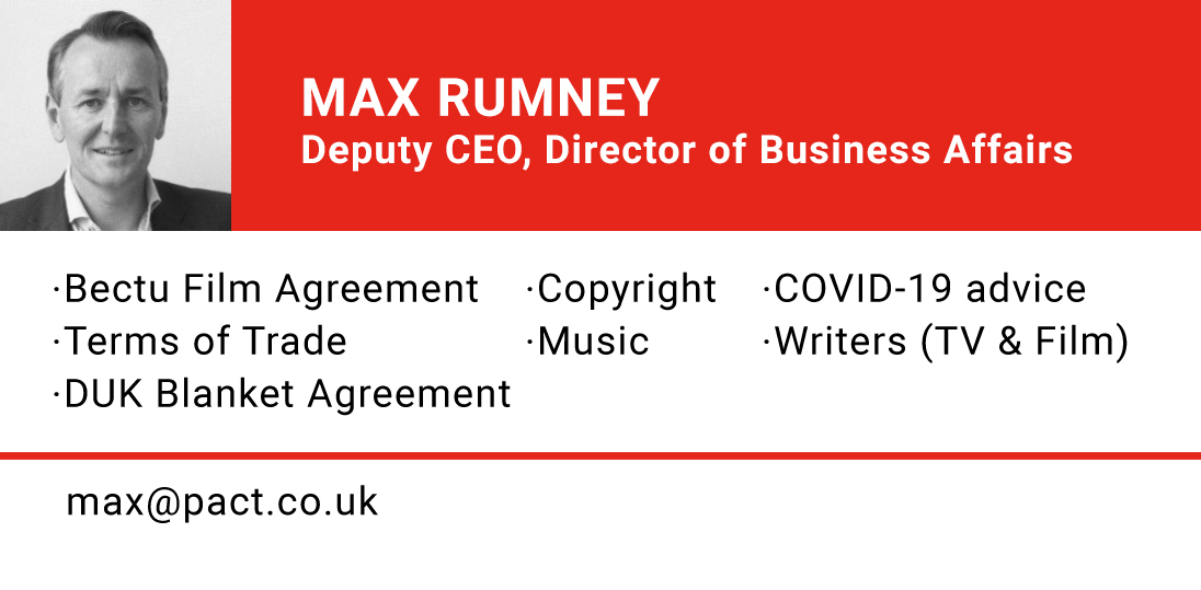 MAX RUMNEY, Deputy CEO and Director of Business Affairs