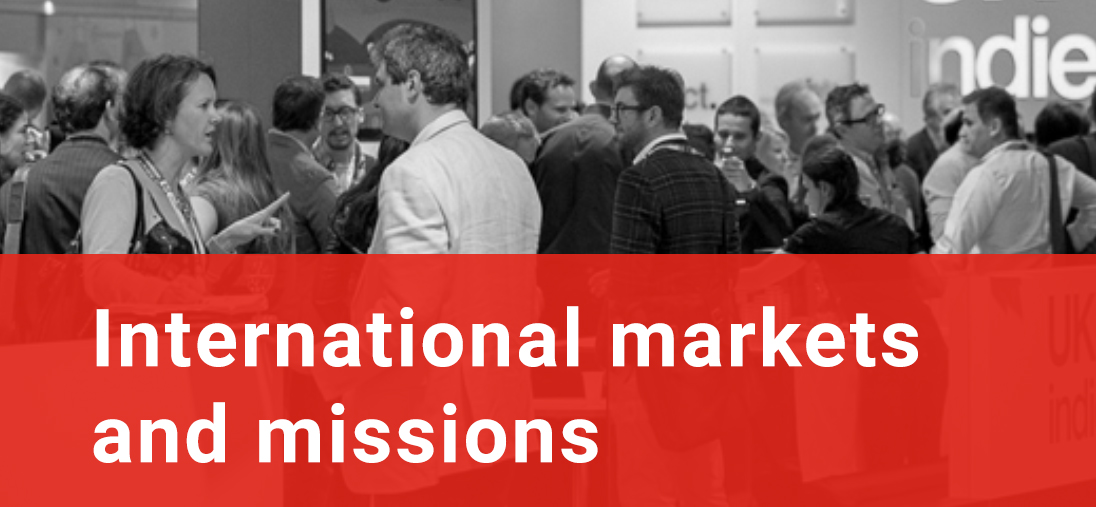 International markets and missions